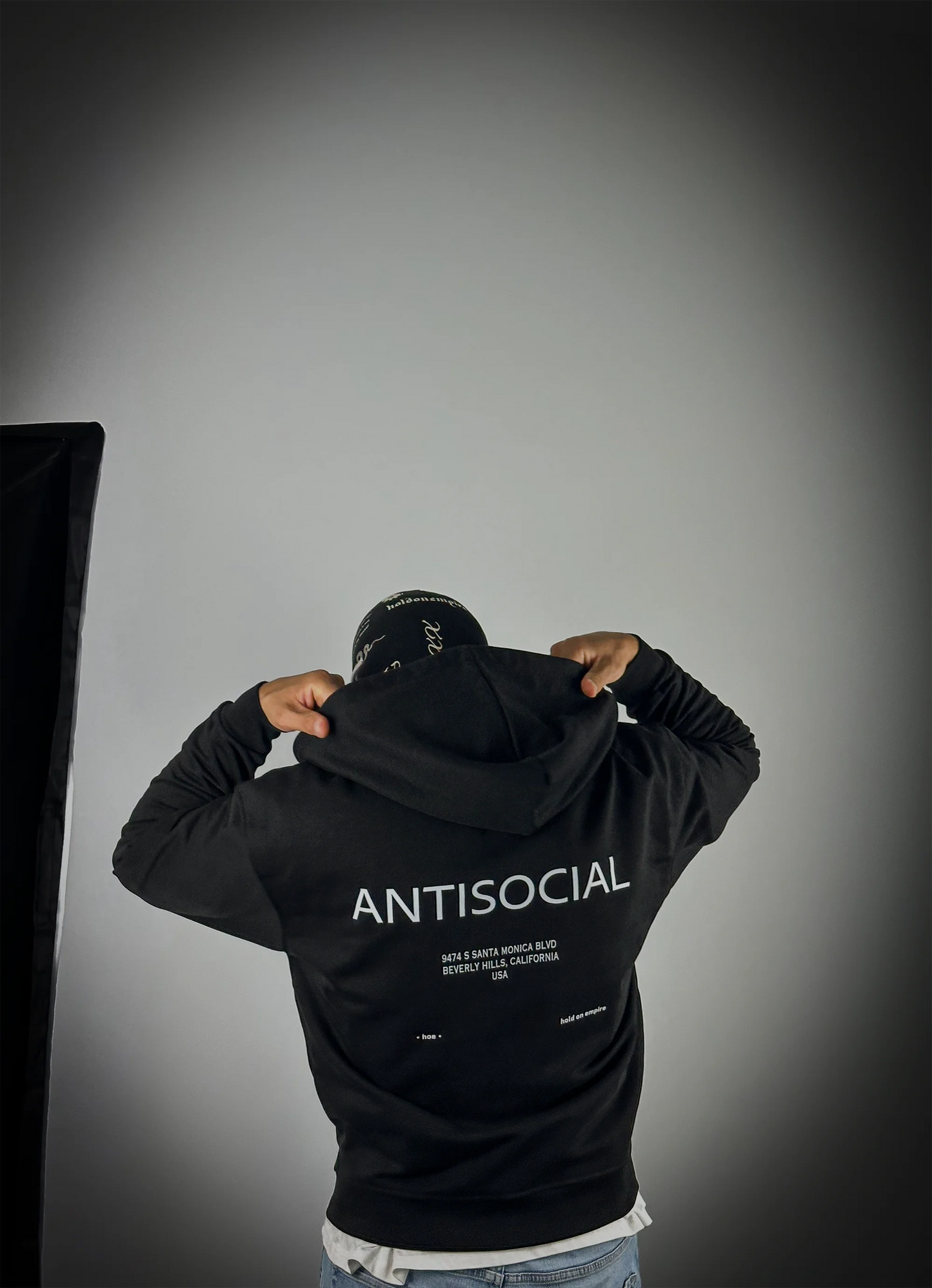 Antisocial Oversized Zipper
