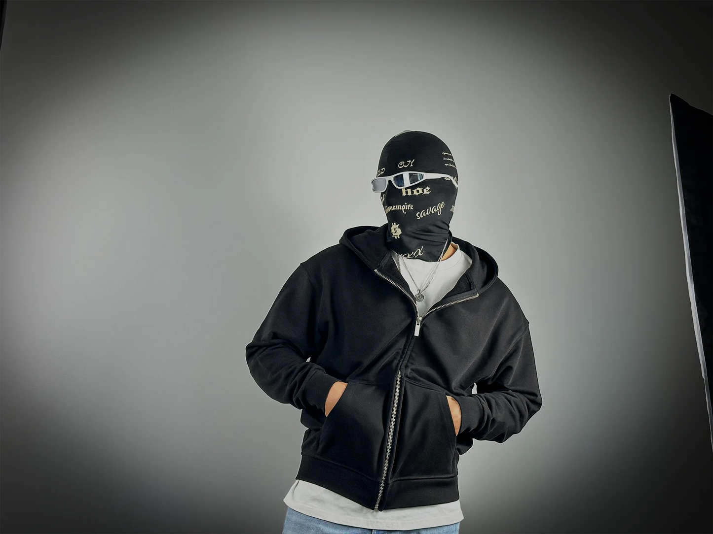 Antisocial Oversized Zipper