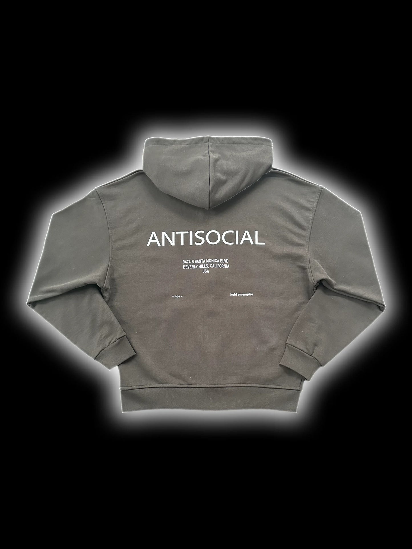 Antisocial Oversized Zipper