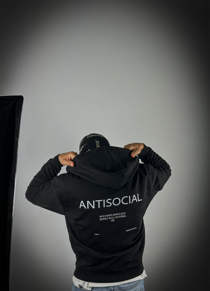 Antisocial Oversized Zipper